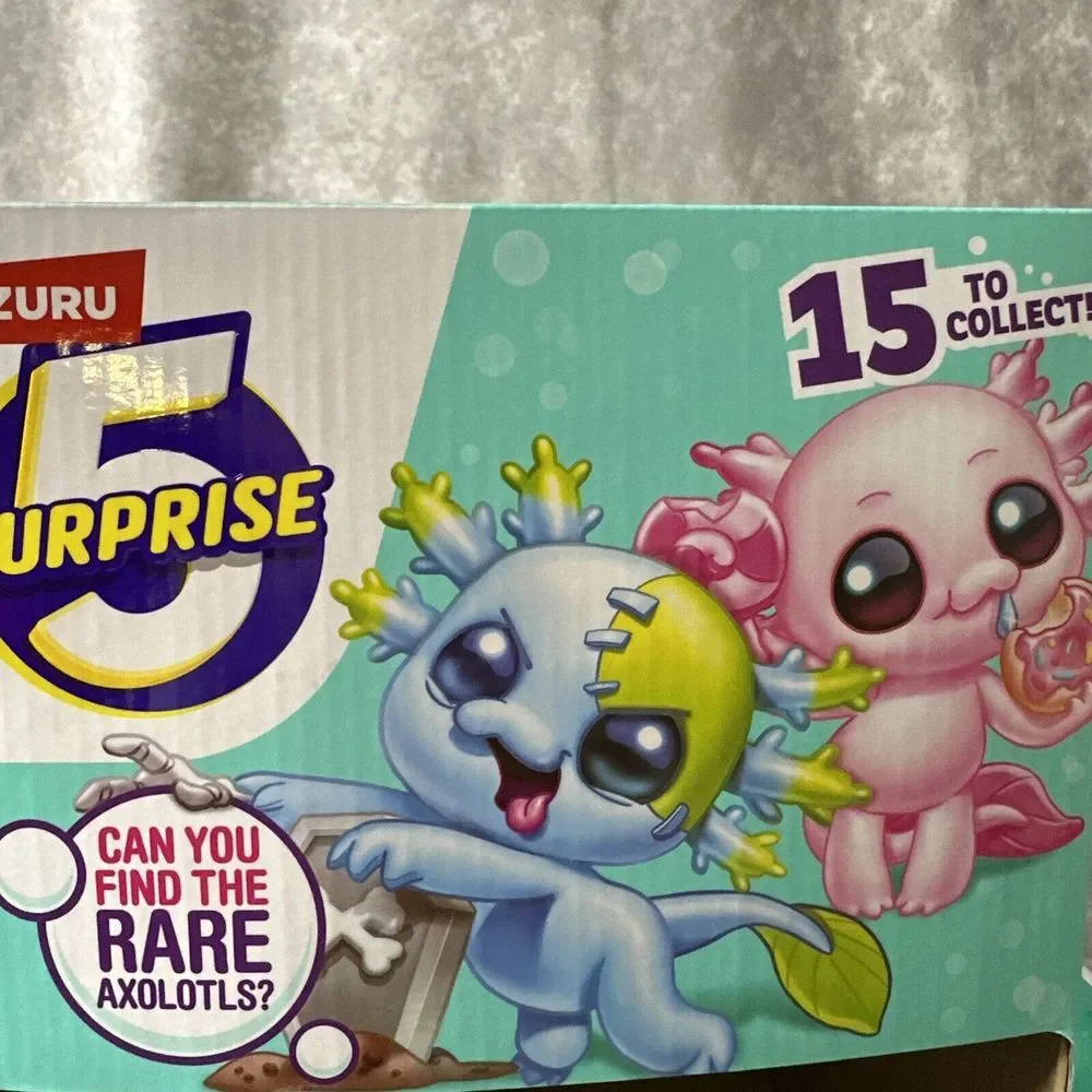 5 Surprise‎ A-Lot-A Axolotls By Zuru New Sealed